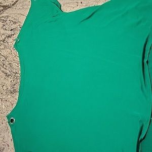 Emerald green top